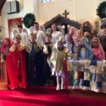 Christmas pageant at All Souls Church in Scott Arkansa