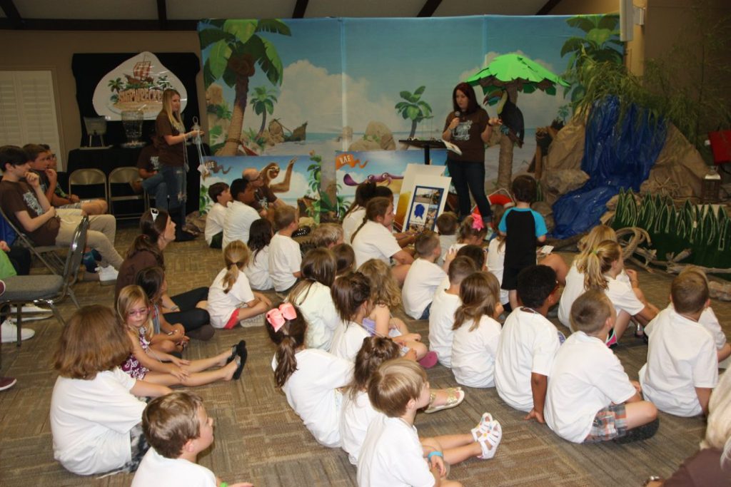 Kids Ministry at All Souls Church in Scott Arkansas, vacation bible school